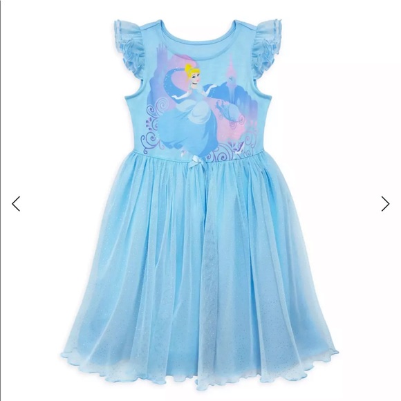 NIT DisneyStore Cinderella Deluxe Nightgown sz 5/6